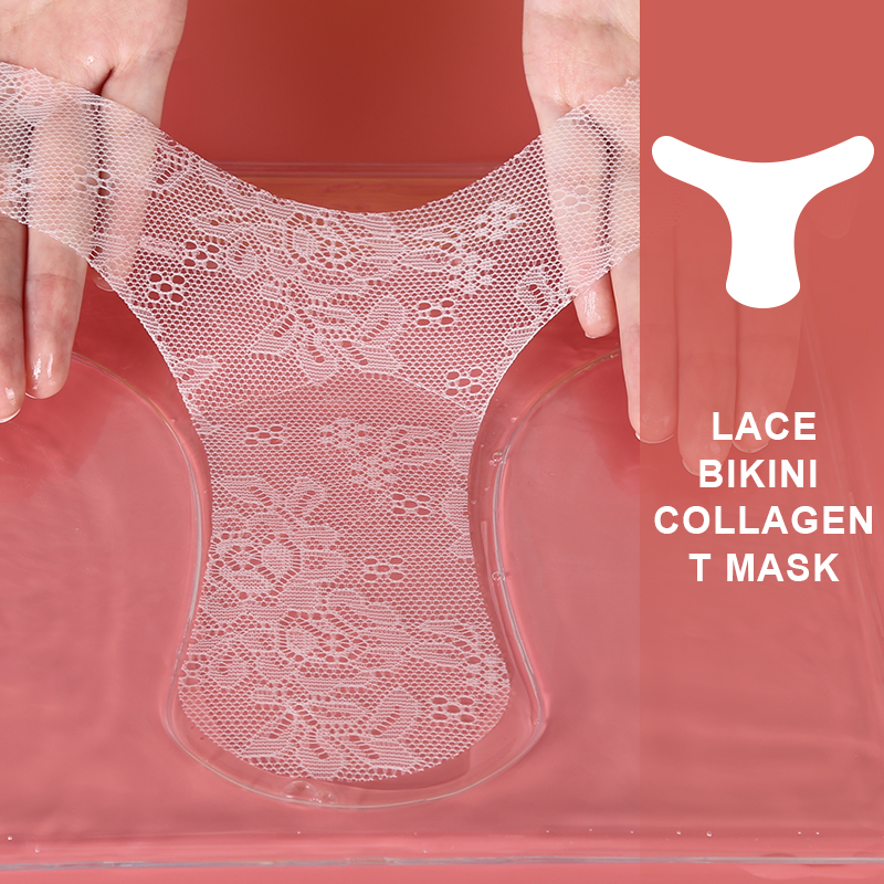 Yoni T Shape Vagina Hydrogel Collagen Sheet Mask with Moisturizing & Hydrating Benefits GMP Certified - 2
